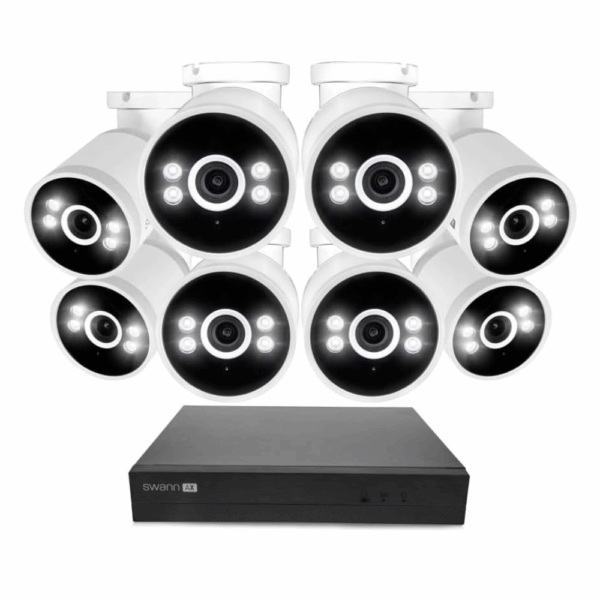 Swann AdvancedX Wired NVR 4K Security Camera System