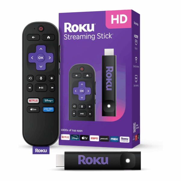 Roku Streaming Stick HD 2025 — HD Streaming Device