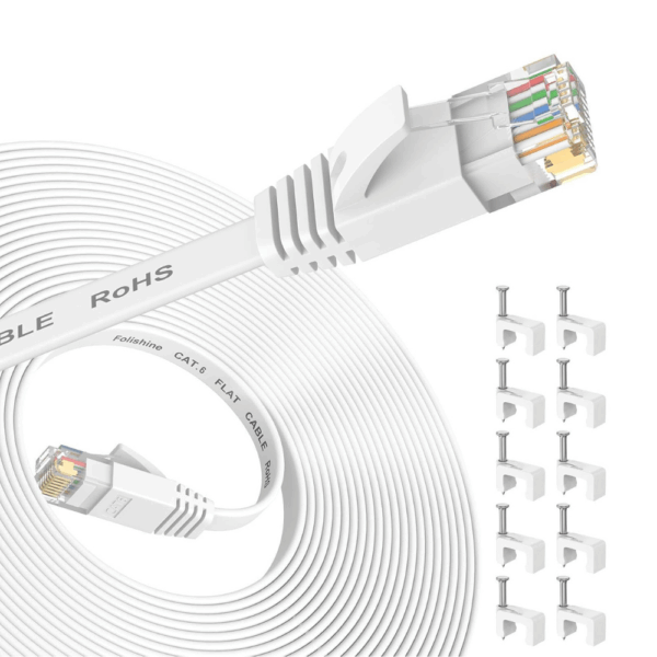 Ethernet Cable 20 ft, Cat6e/Cat6 Ethernet Cable High Speed