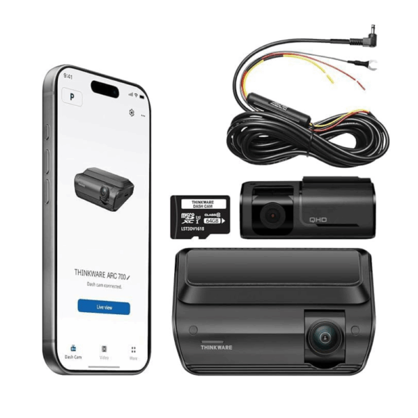 THINKWARE ARC 700 4K Front and 2K Rear Dash Cam