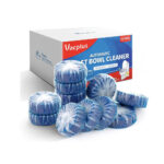 Vacplus Automatic Toilet Bowl Cleaner Tablets, Bathroom Toilet Tank Cleaner (12 PACK)