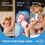 WaterWipes Plastic-Free Original Baby Wipes, 99.9% Water Based Wipes - Image 2