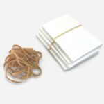 Upgrade Office Supply Rubber Bands, (3-1/2″ x 1/4″), Natural Crepe, Made in USA - Image 2