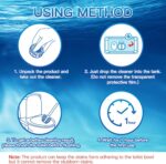 Vacplus Automatic Toilet Bowl Cleaner Tablets, Bathroom Toilet Tank Cleaner (12 PACK) - Image 3