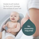 Angelcare Baby Bath Support (Grey) | Ideal for Babies Less Than 6 Months Old - Image 3