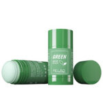 2 Pack Green Tea Cleansing Mask Stick, Poreless Deep Cleanse Green Tea Mask for Blackhead Remover