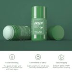 2 Pack Green Tea Cleansing Mask Stick, Poreless Deep Cleanse Green Tea Mask for Blackhead Remover - Image 3