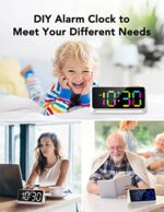 OCUBE Alarm Clock for Kids with Night Light - Image 2
