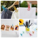 Bag Clips for Food Storage, 12pcs Steel & PVC Coated Food Bag Clips Bag Sealing Clips - Image 2