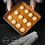 X-BLTU Silicone Baking Mats Non Stick Reusable, Baking Mat Sheet Baking Tray Liner Set 30 * 40cm 6 Sheets - Image 2