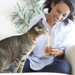 INABA Churu Cat Treats, Grain-Free, Squeezable Creamy Pure Topper with Vitamin E & Taurine, 0.5 Ounces Each Tube - Image 4
