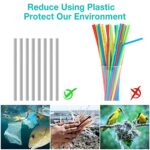 Short Metal Straws for Cocktails,Small Reusable Straws for Kids - Image 4