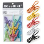 Bag Clips for Food Storage, 12pcs Steel & PVC Coated Food Bag Clips Bag Sealing Clips - Image 3