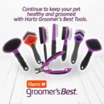 HARTZ, Groomer’s Best Small Slicker Brush for Cats and Small Dogs, Black/Violet, 1 Count - Image 4