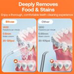 Bitvae Water flosser for Teeth Cleaning, Portable Water Flosser - Image 2