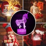 XEUYUTR Unicorn LED Night Light Lamp - Image 2
