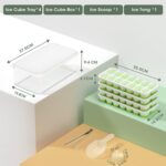 Ice Cube Tray with Lid and Bin - Image 3