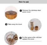 Salt and Pepper Grinder Set - Image 4