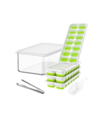 Ice Cube Tray with Lid and Bin