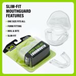 Loudmouth Sport Slim-Fit Boil & Bite Mouth Guard (2 Pack) - Image 2