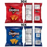 Doritos Flavored Tortilla Chips, Favorites Variety Pack (Nacho Cheese and Cool Ranch), 1 Ounce (Pack of 40) - Image 2