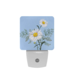 White Daisy Flower Night Lights